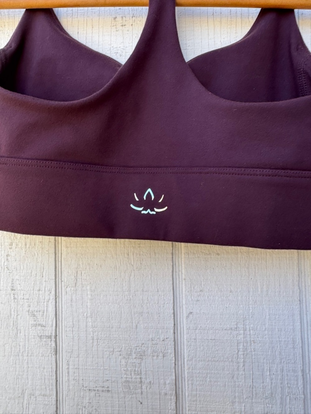 Beyond Yoga Women's Powerbeyond Strive Long Line Bra in Rich Plum size XS women - Picture 4 of 11